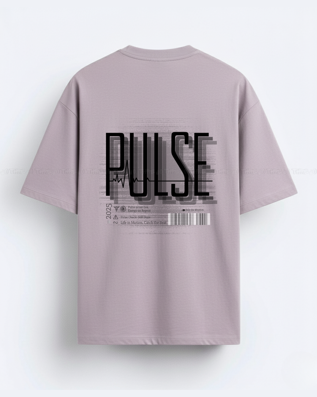 Pulse Oversized T-Shirt – Minimal Streetwear Graphic Tee for Urban Trendsetters