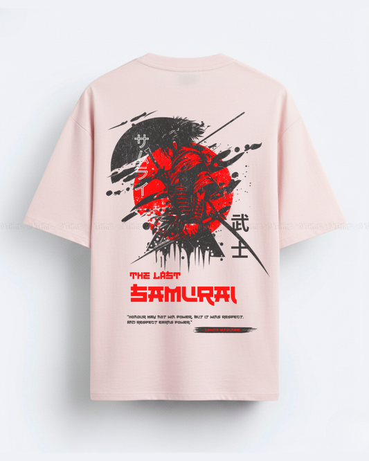 Samurai Warrior Oversized Unisex T-Shirt – Japanese Bushido Streetwear Graphic Tee