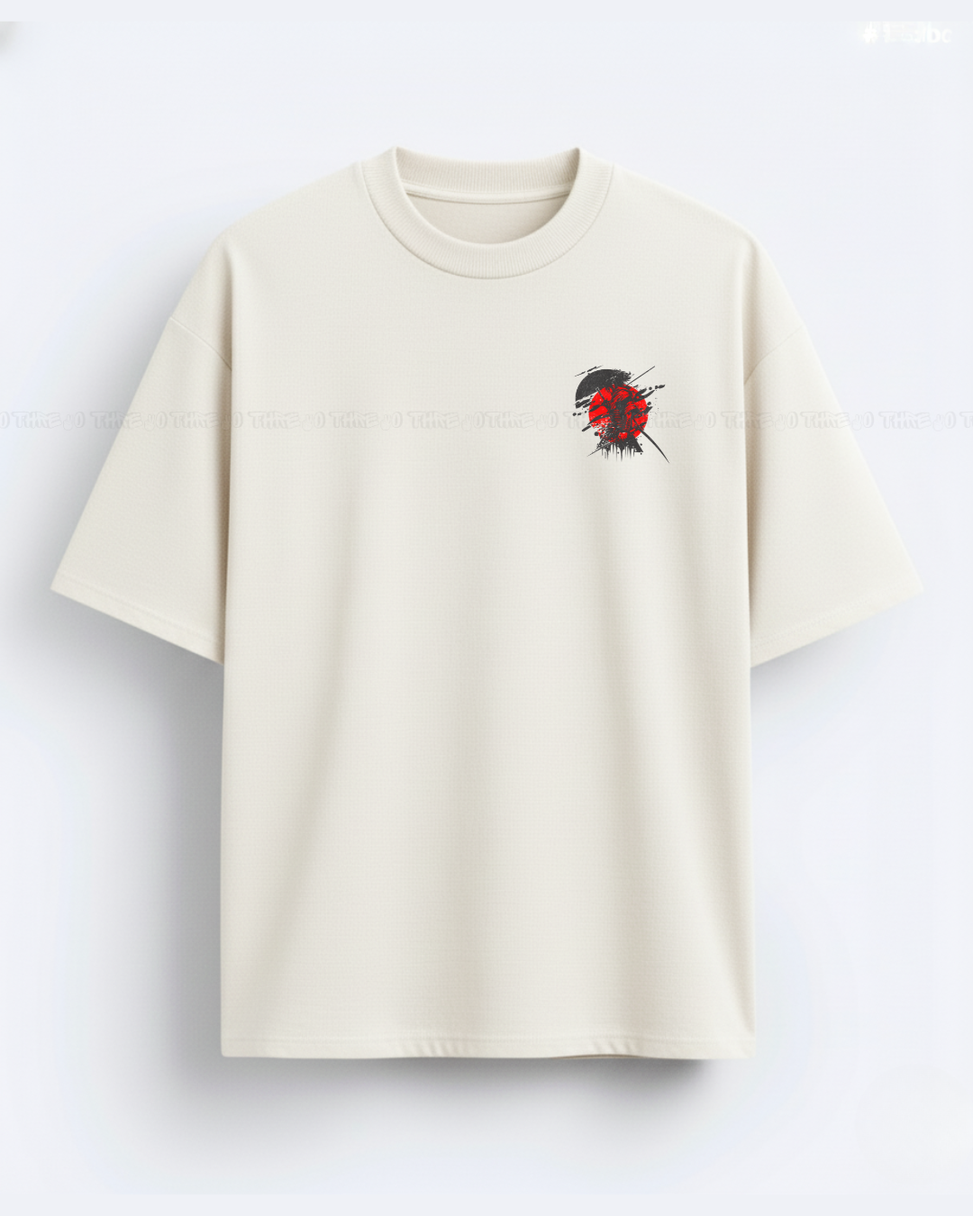 Samurai Warrior Oversized Unisex T-Shirt – Japanese Bushido Streetwear Graphic Tee