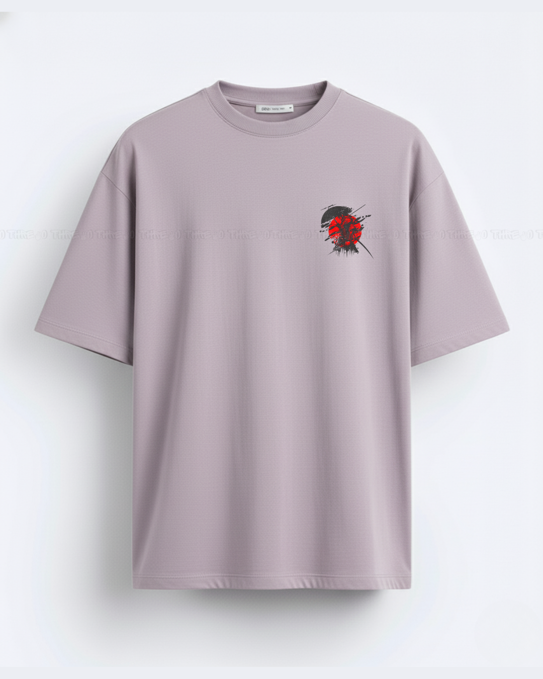 Samurai Warrior Oversized Unisex T-Shirt – Japanese Bushido Streetwear Graphic Tee