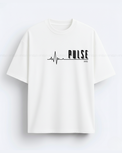 Pulse Oversized T-Shirt – Minimal Streetwear Graphic Tee for Urban Trendsetters