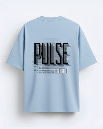 Pulse Oversized T-Shirt – Minimal Streetwear Graphic Tee for Urban Trendsetters