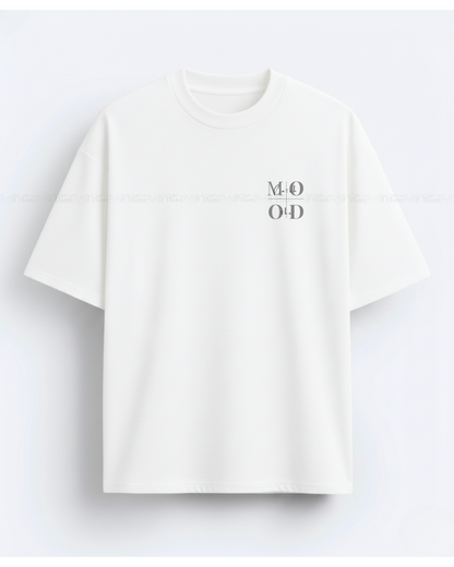 Catch the Mood Minimalist Typography T-Shirt – Aesthetic Women's Tee for Effortless Everyday Style