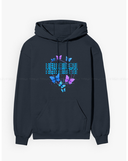 Butterfly Metamorphosis Graphic Hoodie – Aesthetic Unisex Streetwear