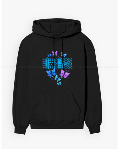 Butterfly Metamorphosis Graphic Hoodie – Aesthetic Unisex Streetwear